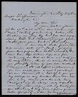Letter from George Van Awring [?] to Captain Thomas Sparrow